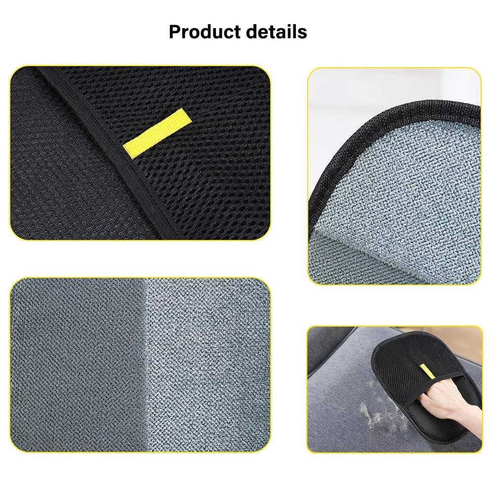 Unisex Electrostatic Fabric Grooming Gloves | Gentle Pet Grooming Tool for Dogs and Cats 7