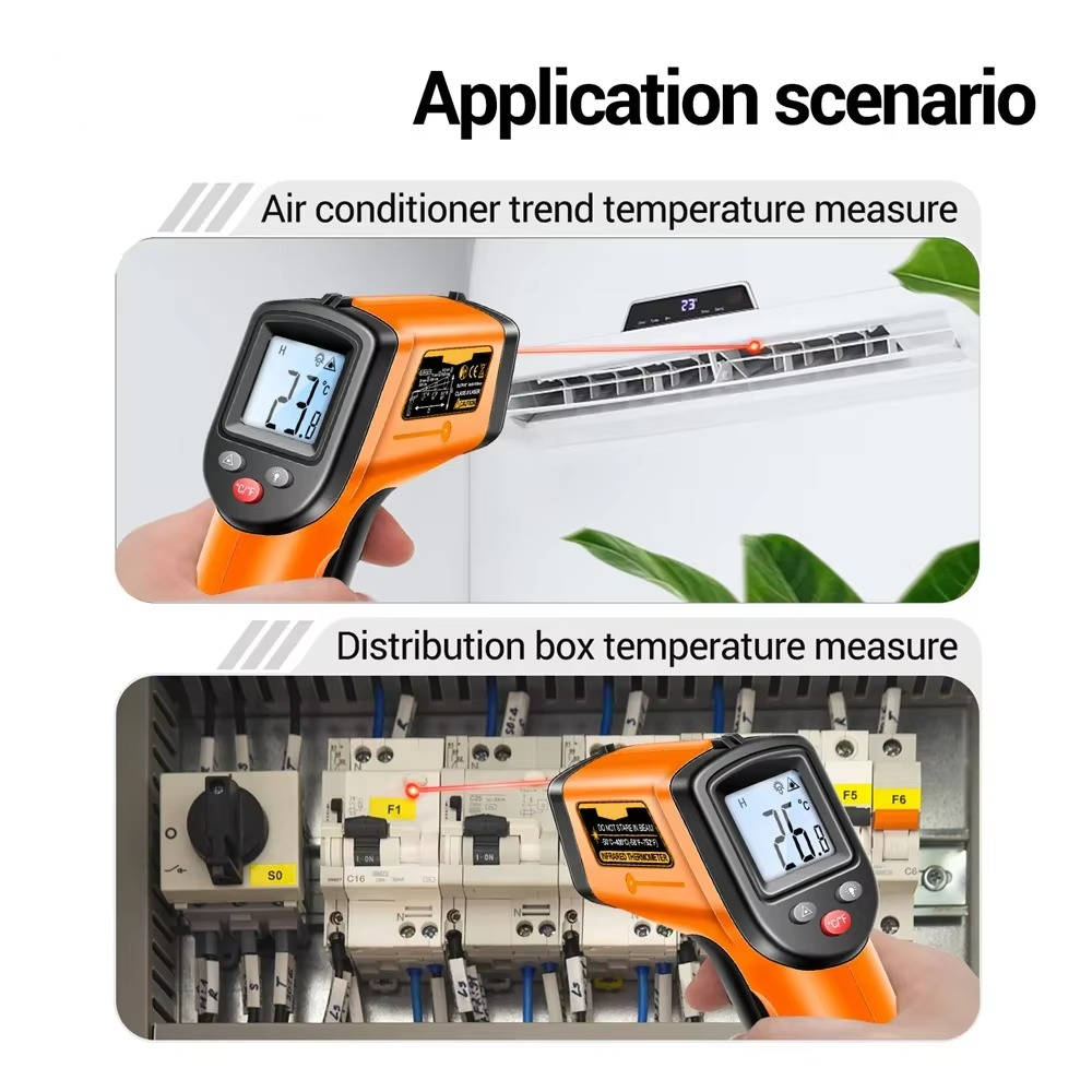 Unisex Infrared Laser Thermometer | Accurate Instant Temperature Reader 8