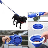 Unisex Multifunctional Nylon Dog Leash | Compact Water Bottle and Bowl Holder 1