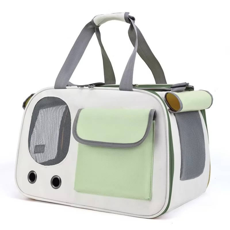 Unisex Oxford Cloth Travel Pet Carrier | Spacious and Comfortable Design for Cats and Small Dogs 10