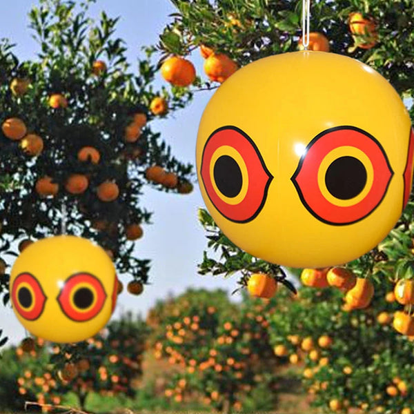 Unisex PVC Inflatable Bird Repeller | Effective Scare Eye Balloon Deterrent 0