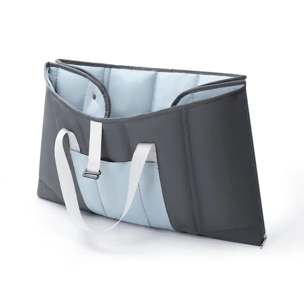 Unisex Polyester Dog Travel Carrier | Convertible Cozy Mat with Smart Storage 4