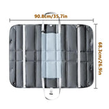 Unisex Polyester Dog Travel Carrier | Convertible Cozy Mat with Smart Storage 6