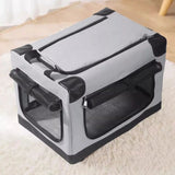 Unisex Portable Oxford Fabric Dog Crate | Lightweight Collapsible Pet Kennel for Indoor and Outdoor Use 2