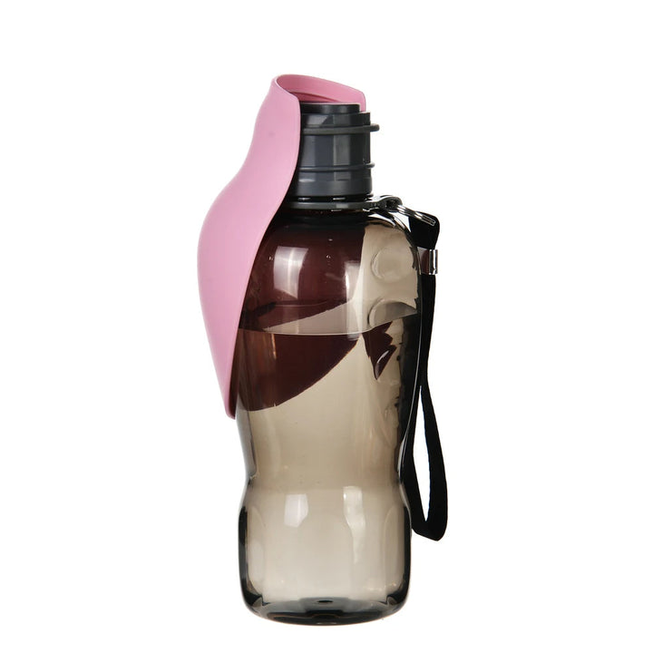 Unisex Portable Plastic Dog Water Bottle | Leakproof Travel Hydration Dispenser for Dogs 0
