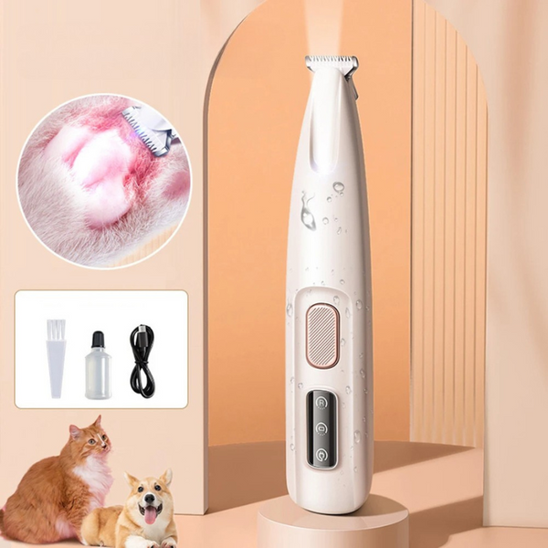Unisex Rechargeable Dog Hair Trimmer | Precision Grooming Tool for Paws and Ears 0