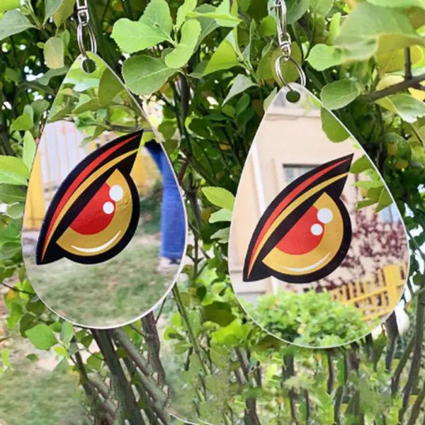 Unisex Reflective Acrylic Bird Repeller | Humane Pigeon Deterrent Eye Disc for Gardens 0