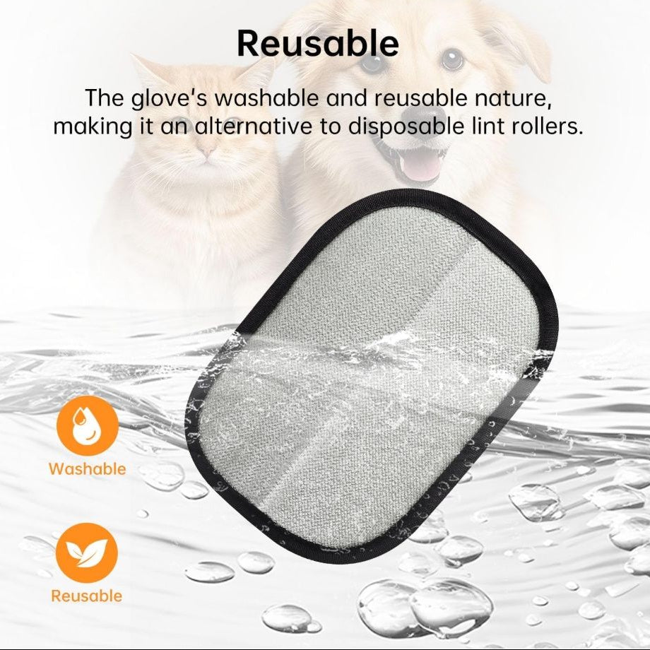 Unisex Soft Flexible Pet Grooming Gloves | Double-Sided Anti-Static Fur Remover 1