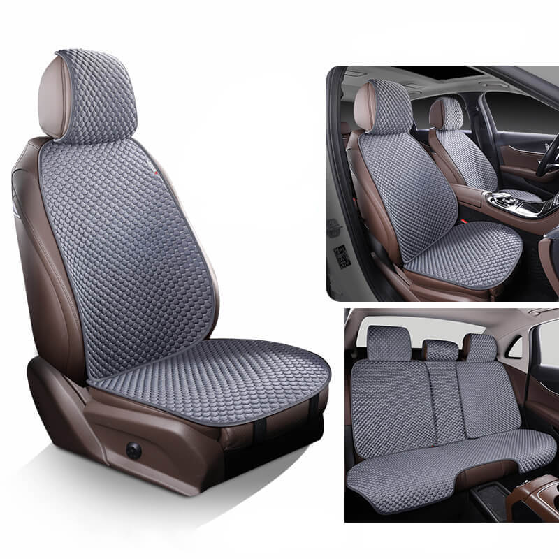 Universal Ice Silk Car Seat Cover | Breathable Protective Seat Covers for Cars 11
