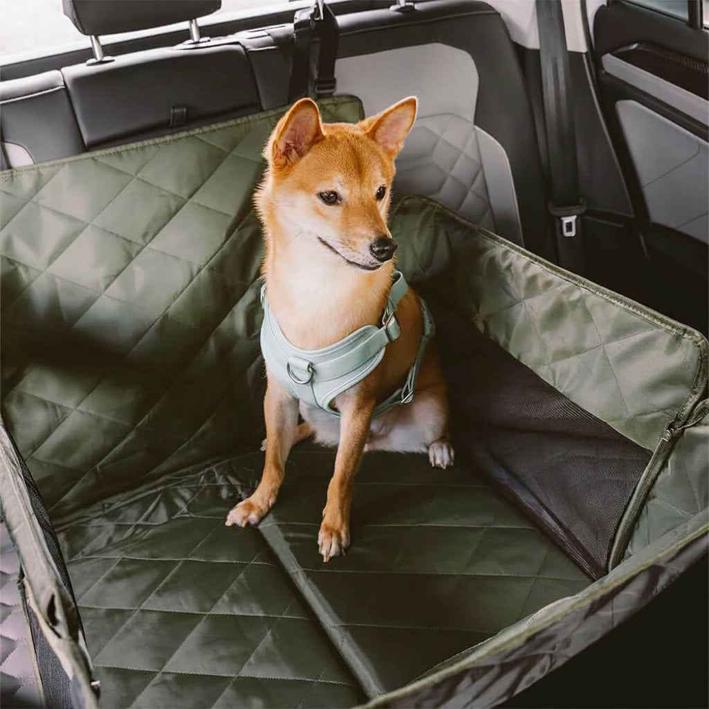 Universal Waterproof Dog Car Seat Extender | Durable Protective Back Seat Cover for Dogs 1