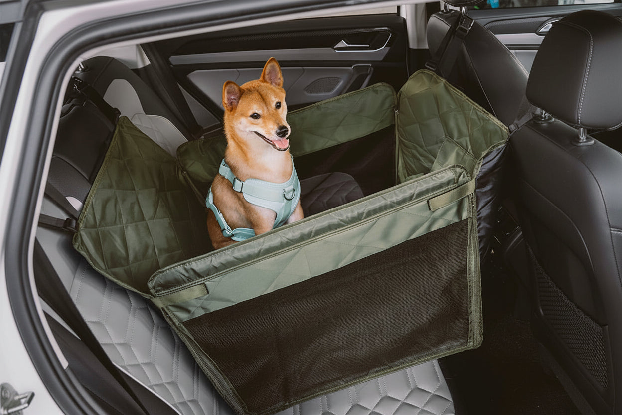 Universal Waterproof Dog Car Seat Extender | Durable Protective Back Seat Cover for Dogs 4