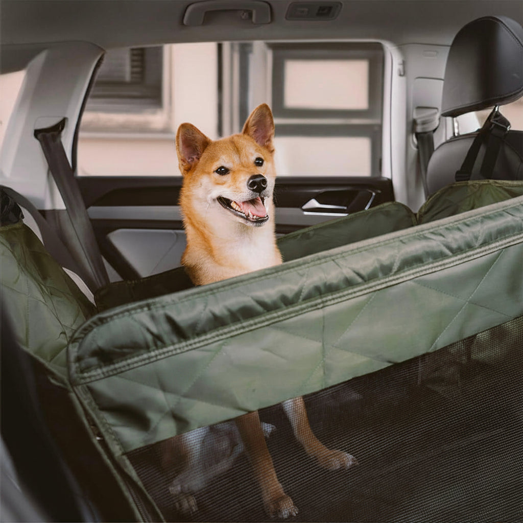 Universal Waterproof Dog Car Seat Extender | Durable Protective Back Seat Cover for Dogs 8