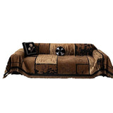 Vintage Chenille Anti-Scratch Sofa Protector Throw Breathable Couch Cover