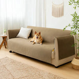 Waterproof Non-Slip Furniture Protector One-Piece Pet Sectional Stretch Couch Cover-Slipsafe