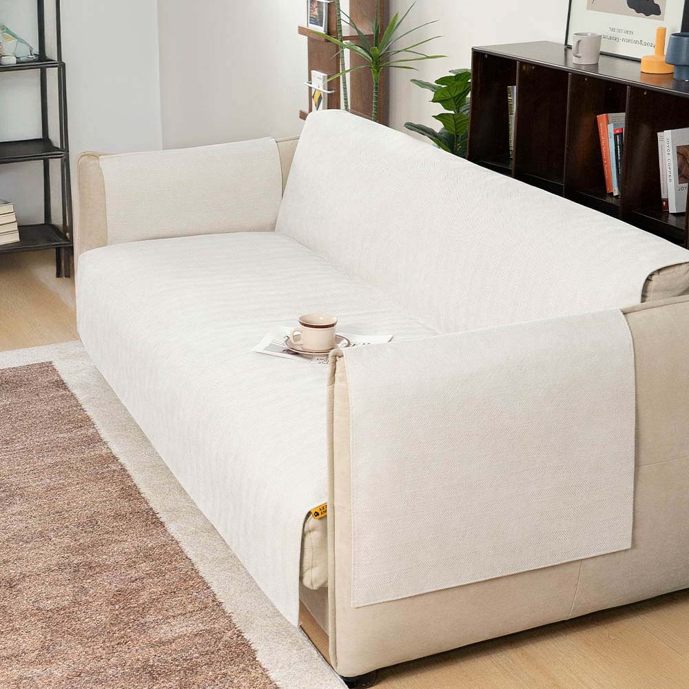 Waterproof Non-Slip Furniture Protector One-Piece Pet Comfy Couch Cover-Slipsafe