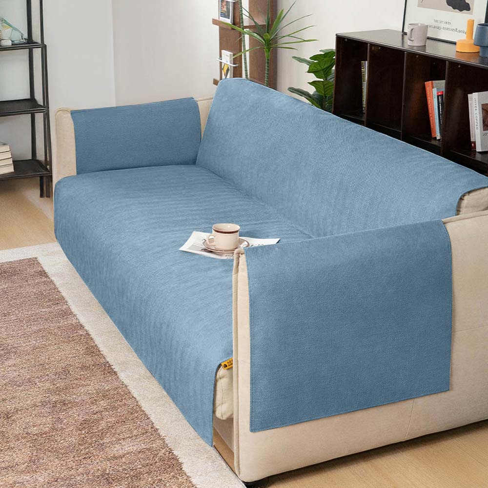 Waterproof Non-Slip Furniture Protector One-Piece Pet Comfy Couch Cover-Slipsafe