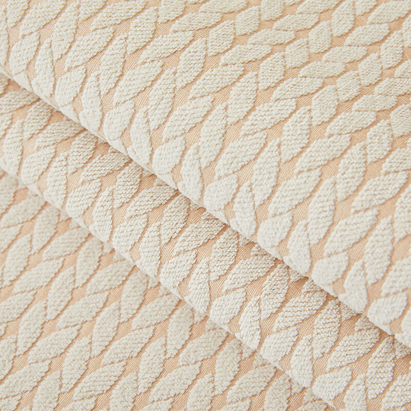 Wheat Ears Pattern Chenille Anti-Scratch Cozy Couch Cover