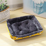 Winter Sofa Dog Bed | Soft Cushioned Basket Mat for Small to Large Dogs and Cats