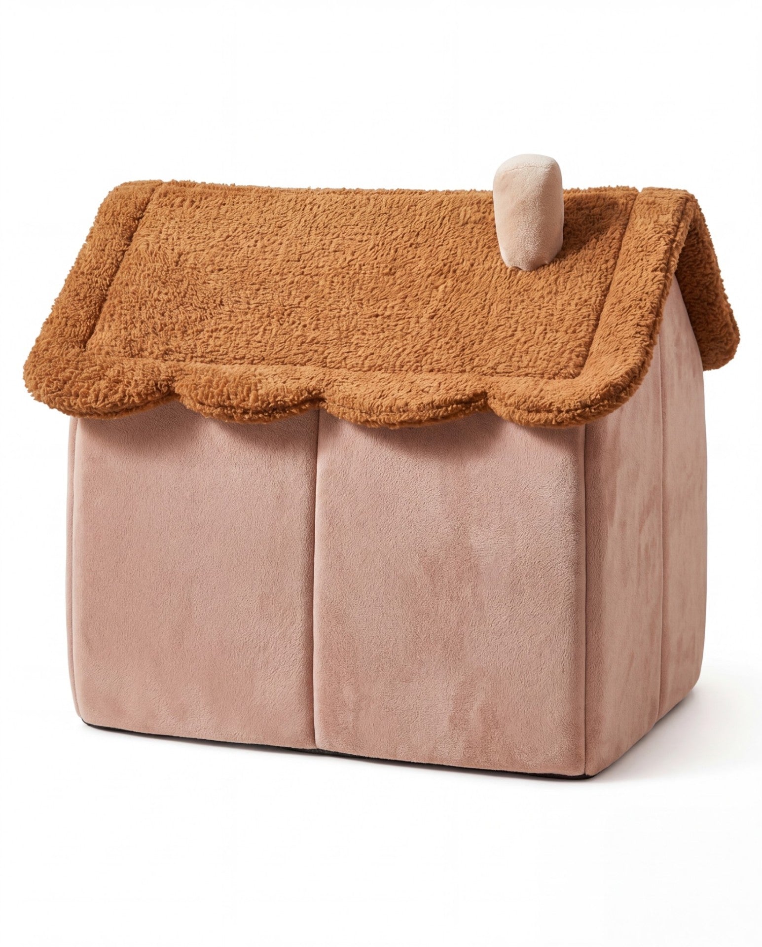 Bear Cottage Pet Bed back view