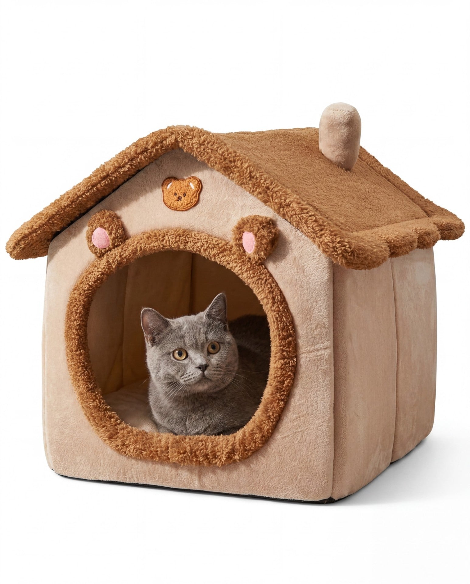 Bear Cottage Pet Bed