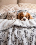 Paw Print Blanket