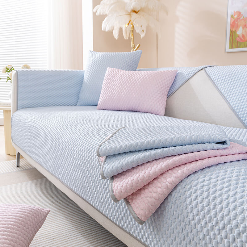 Anti-scratch Furniture Protector Washable Cooling Ultra-Soft Couch Cover