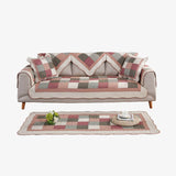 Cotton Quilted Washable Non-slip Waterproof Couch Cover