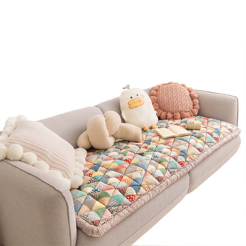 Garden Chic Cotton Protective Cozy Couch Cover