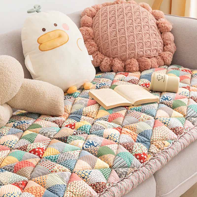 Garden Chic Cotton Protective Cozy Couch Cover