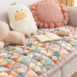 Garden Chic Cotton One-Piece Pet Friendly Protective Silky Couch Cover