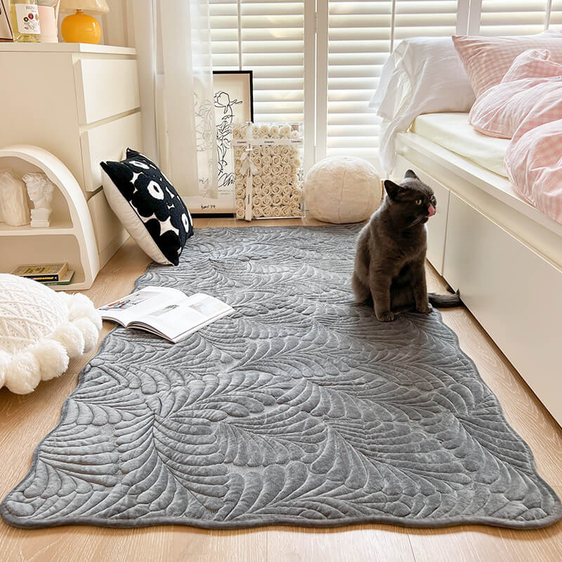 Leaf Cotton Mat Anti-scratch Protective Heavy-Duty Couch Cover