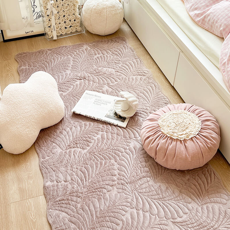 Leaf Cotton Mat Anti-scratch Protective Heavy-Duty Couch Cover