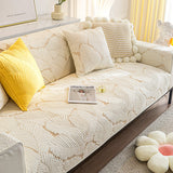 Leaf Sofa Mat Furniture Anti-scratch & Skid Protection Anti-Slip Couch Cover