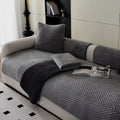 Thickened Plush Herringbone Non-slip Breathable Couch Cover
