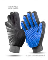 De-Shedding Grooming Gloves features