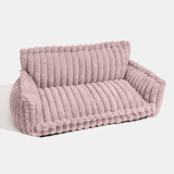 Pet's Cozy Plush Orthopedic Dog Bed | Soft Fluffy Sofa for Large Dogs