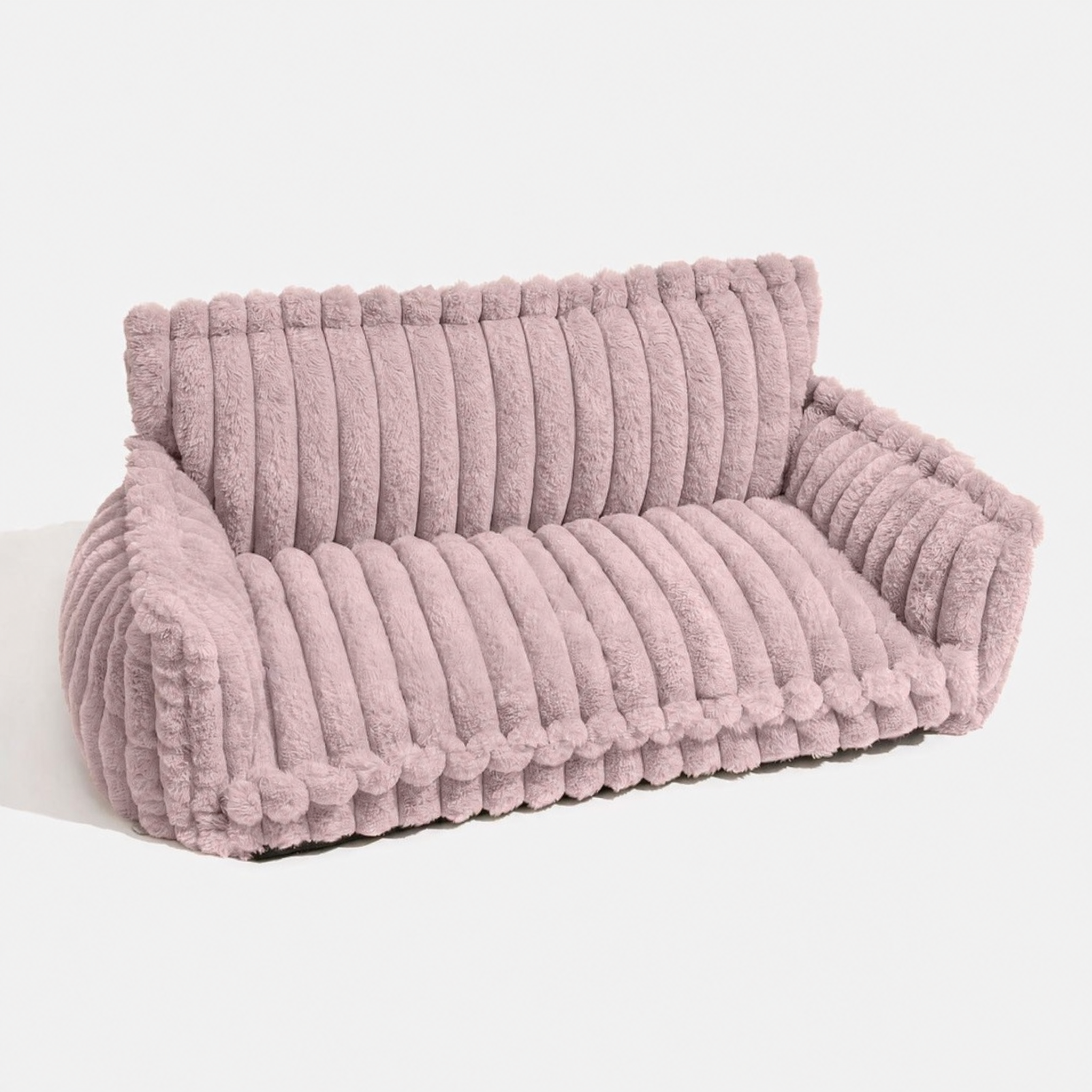 Pet's Cozy Plush Orthopedic Dog Bed | Soft Fluffy Sofa for Large Dogs