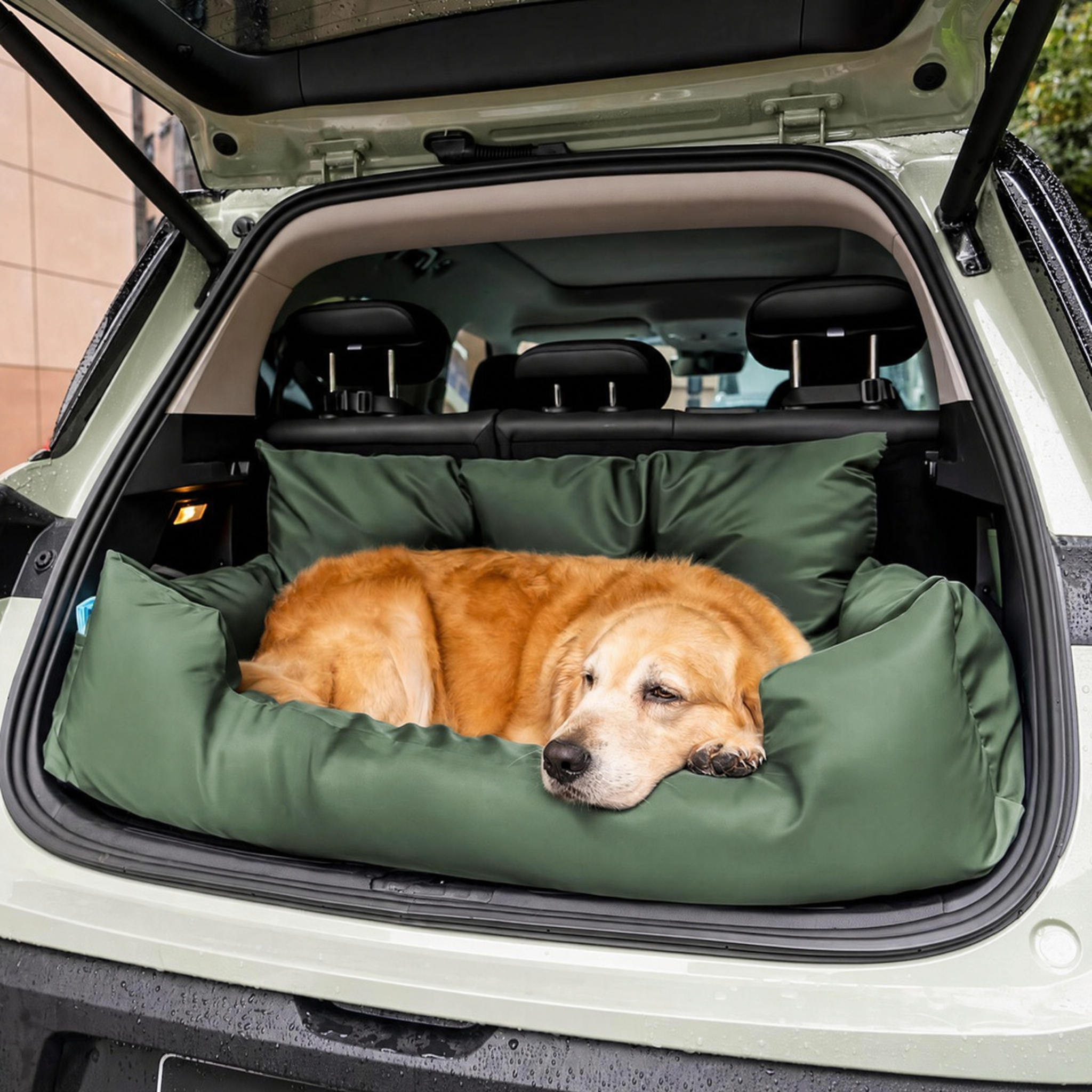 Pet's Comfortable Polyester Car Seat Bed | Durable Waterproof Dog Bed