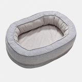 Orthopedic Dog Bed | Cozy Cotton Fleece Donut Design | Large Anti-Slip Waterproof Pet Bed