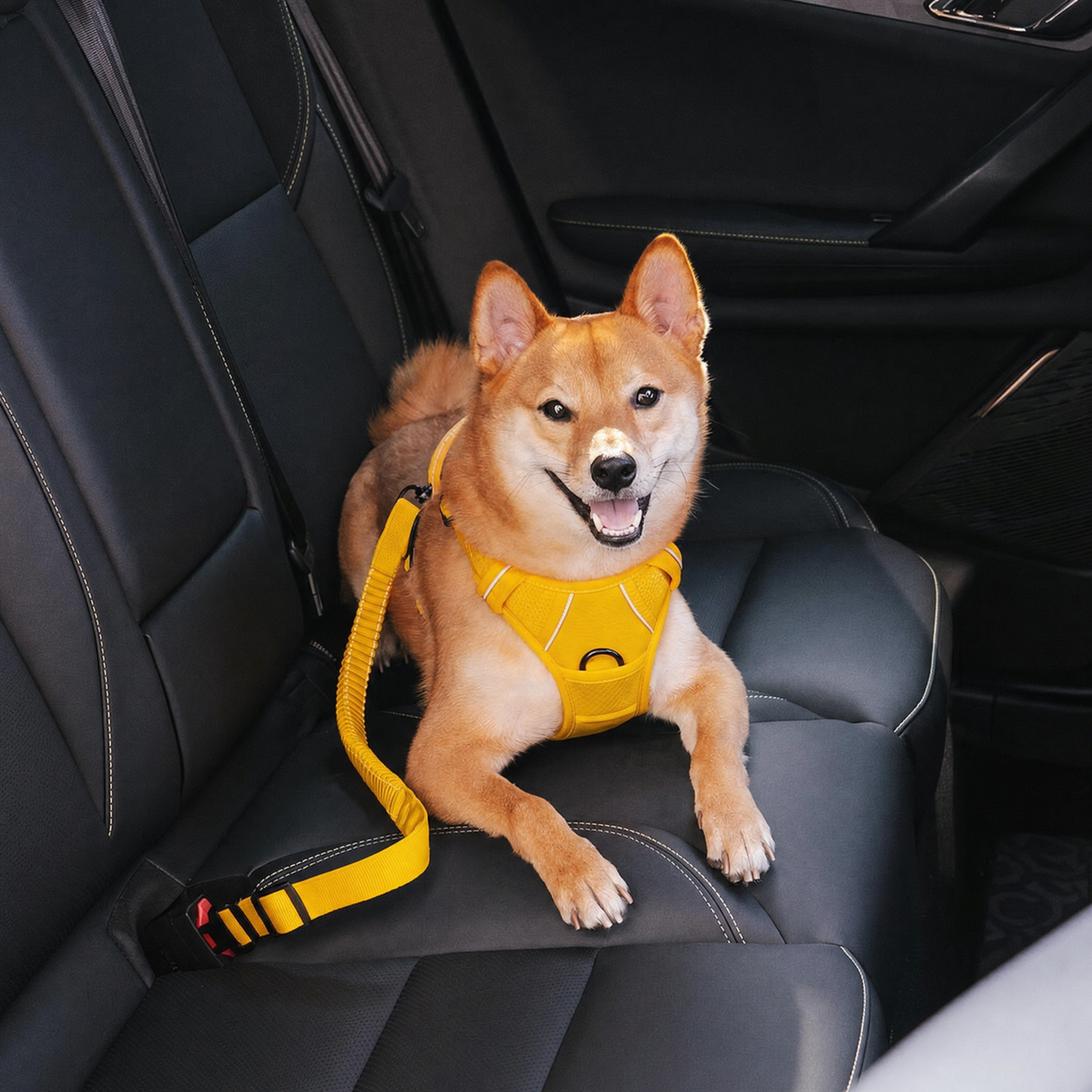 Pet Accessories | Adjustable Nylon Dog Car Seat Belt | Safe and Comfortable Travel