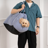 Pet Booster Seat | Portable Cotton Dog Car Bed | Comfortable Travel Accessory