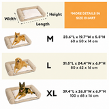 Pet's Cozy Faux Fur Orthopedic Dog Sofa Bed | Double-Layer Supportive Design