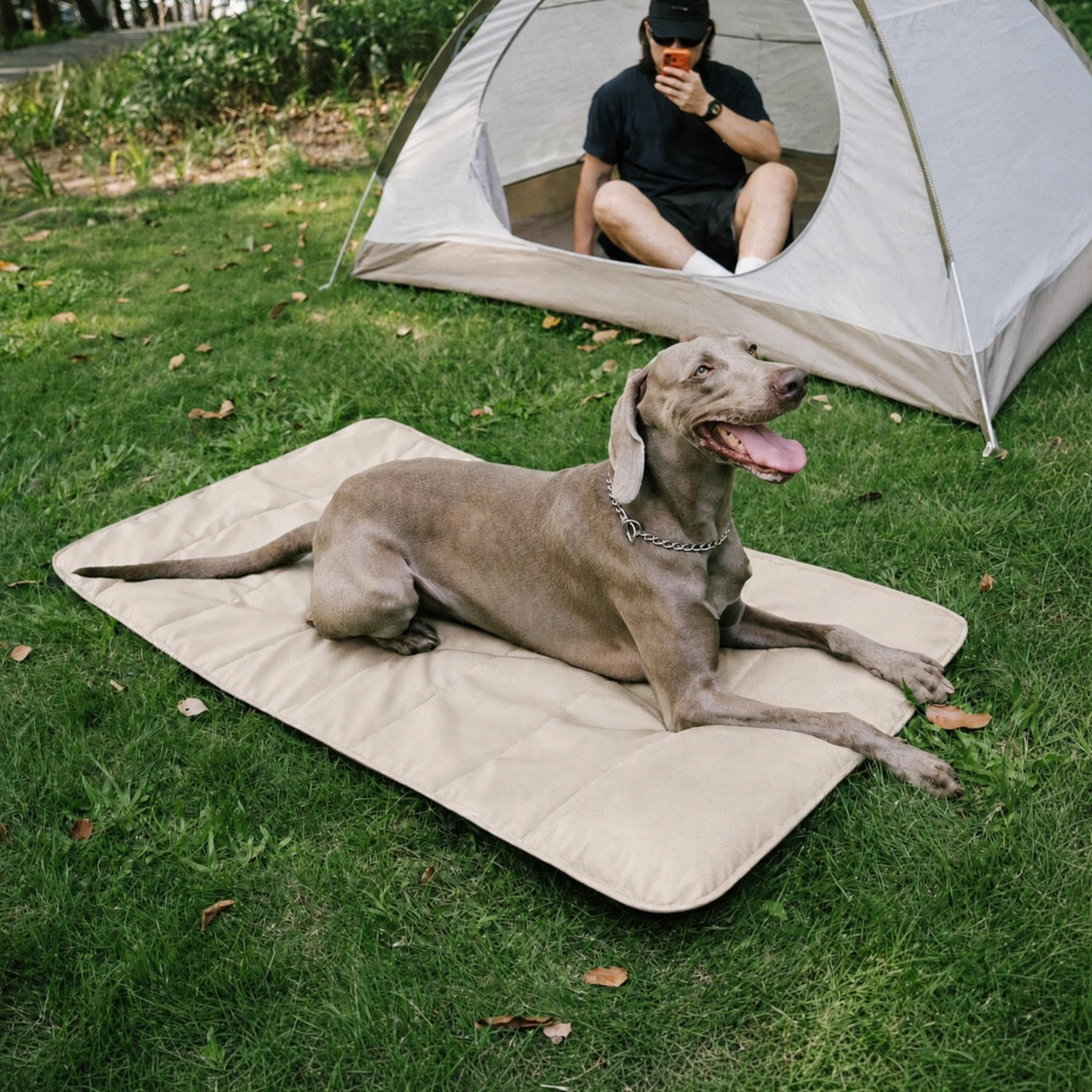 Portable Waterproof Dog Mat | Lightweight Foldable Travel Bed for Outdoor Adventures