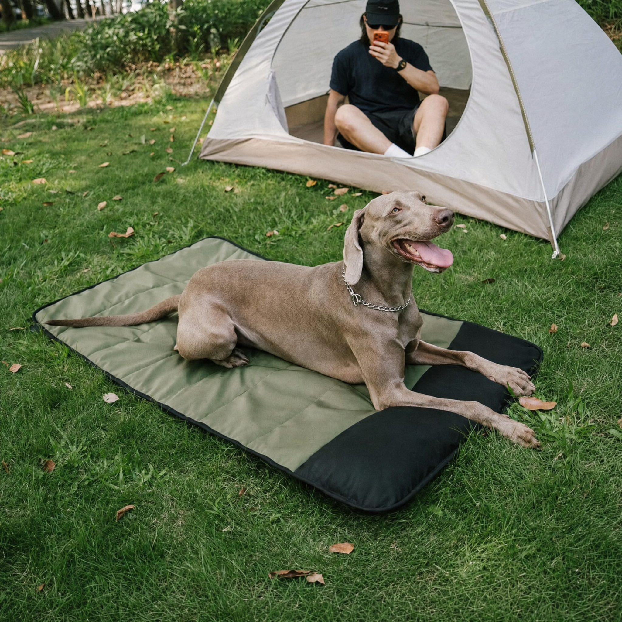 Portable Waterproof Dog Mat | Lightweight Foldable Travel Bed for Outdoor Adventures