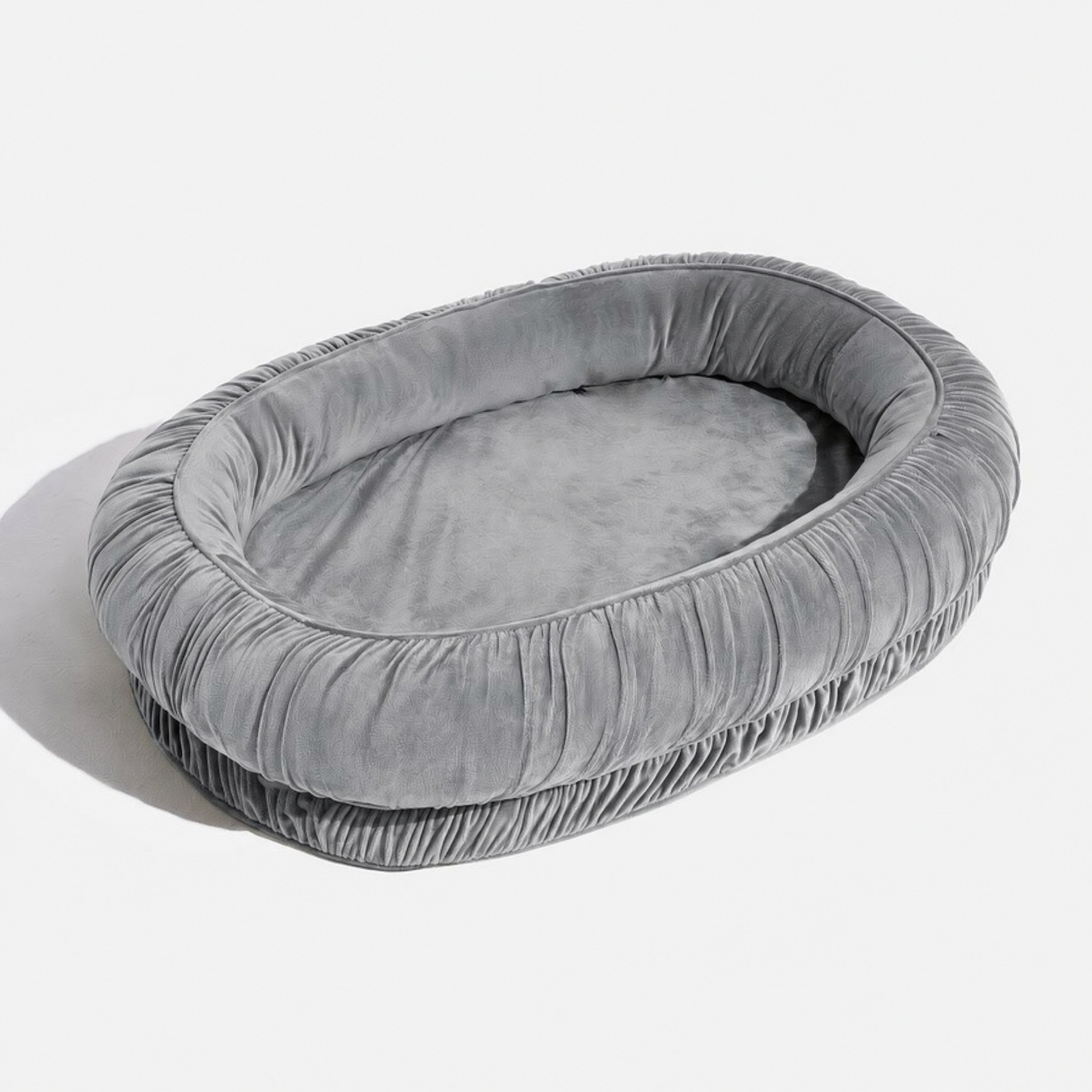 Pet's Cozy Velvet Orthopedic Bed | Supportive Detachable Nest for Dogs and Cats