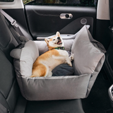 Dog Car Seat Bed | Plush Multifunctional Pet Car Seat | Cozy Safety Booster Seat