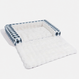 Pet's Ergonomic Plush Dog Bed | Expandable Calming Sleeping Mat