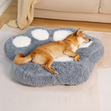 Pet's Cozy Fluffy Plush Dog Bed | Non-Slip Warm Sleeping Space