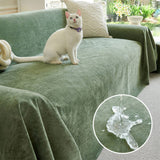 Soft and Waterproof Scratch-Resistant Non-Linting Throw Heavy-Duty Couch Cover