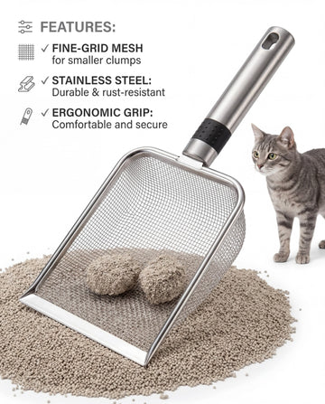 Litter Scoop features
